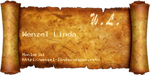 Wenzel Linda névjegykártya